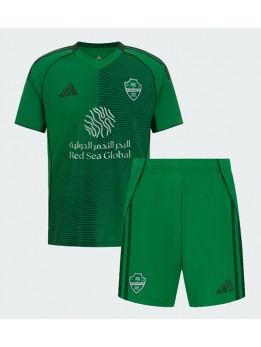 Al-Ahli Dječji Domaci Dres kompleti 2025-26 Kratak Rukavima (+ kratke hlače)